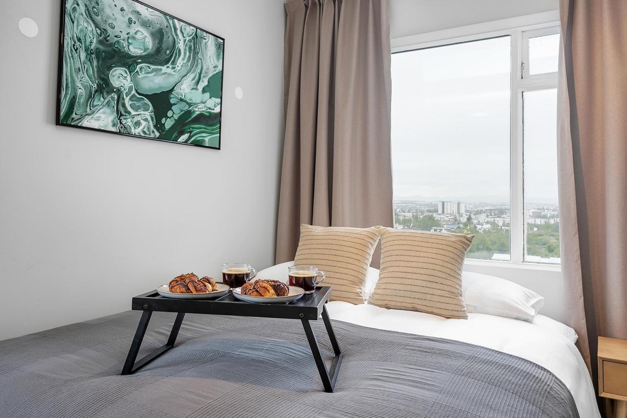 Charming Studio - Stunning Panorama View Reykjavik Extérieur photo